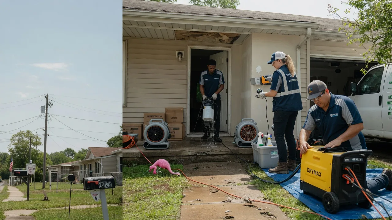 Storm Damage Water Removal in Clayton, OK near me